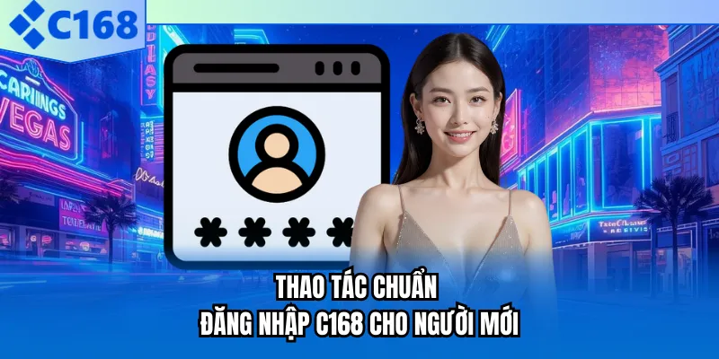 Thao tác chuẩn đăng nhập C168 cho người mới Thao tác chuẩn đăng nhập C168 cho người mới